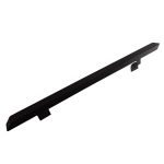 Rectangular Handrail for Stairs – Angle Cut Modern Powder-Coated Metal Rail (2x1)